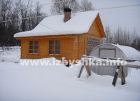 руская баня с верандой