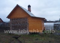 русская баня вид с зади