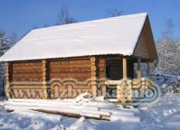 Строительство бани 6х8