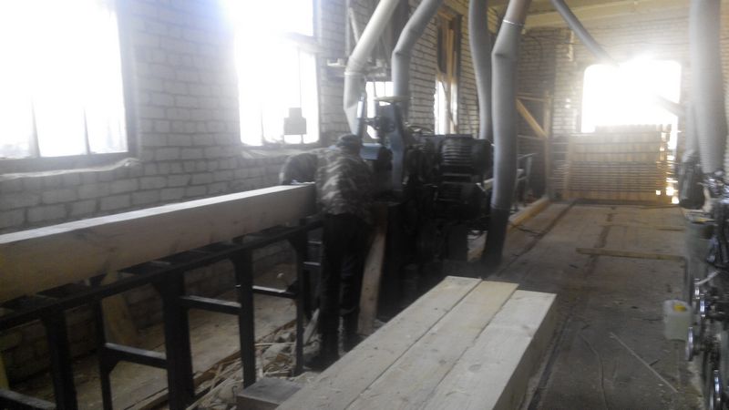 изготовление профилированного бруса